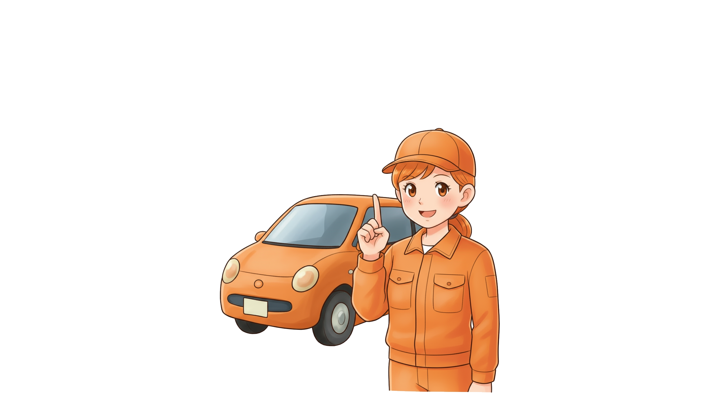 車検ハガキに漫画風イラストテンプレートが追加しました!